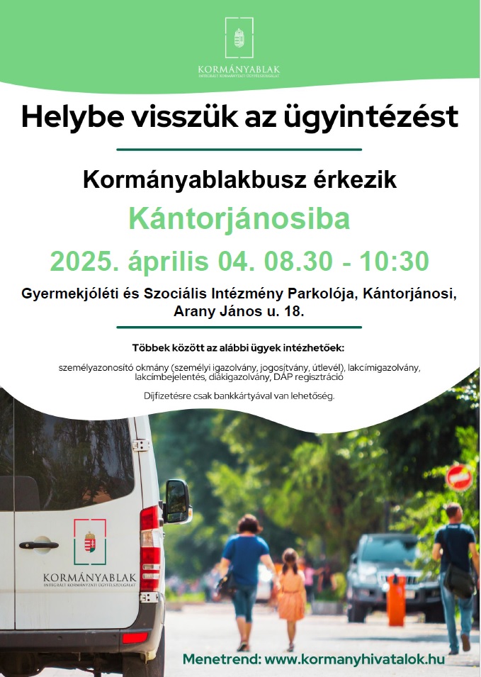 Kormánybusz 2025